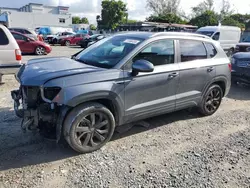 Volkswagen salvage cars for sale: 2024 Volkswagen Taos SE