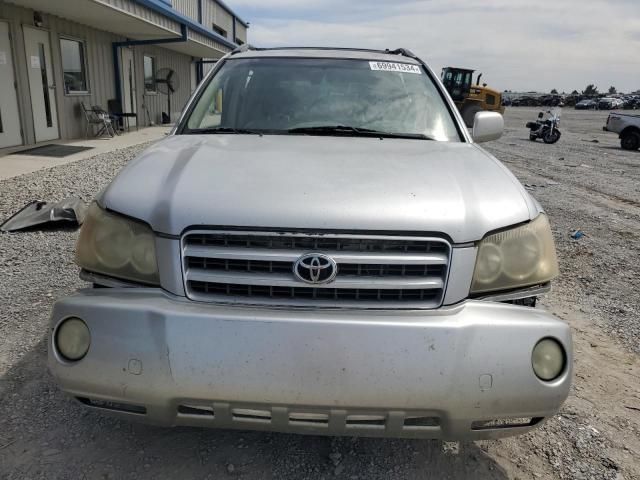 2002 Toyota Highlander Limited