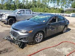 Salvage cars for sale at Harleyville, SC auction: 2019 Chevrolet Malibu LT