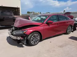 Salvage cars for sale at Kansas City, KS auction: 2019 Honda Accord Hybrid