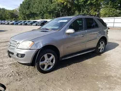 Mercedes-Benz salvage cars for sale: 2007 Mercedes-Benz ML 500