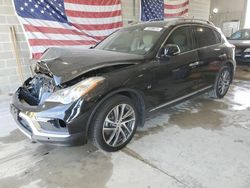 Salvage cars for sale at Columbia, MO auction: 2017 Infiniti QX50