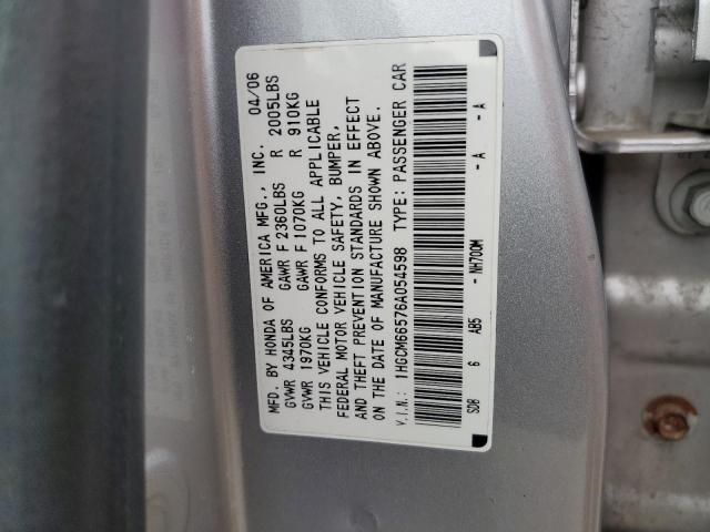 2006 Honda Accord EX