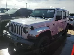 Salvage cars for sale at Riverview, FL auction: 2021 Jeep Wrangler Unlimited Sahara