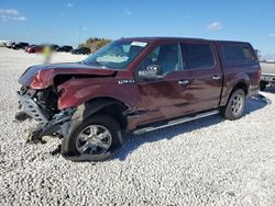 Salvage cars for sale at Taylor, TX auction: 2017 Ford F150 Supercrew