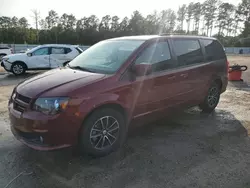 Flood-damaged cars for sale at auction: 2017 Dodge Grand Caravan GT