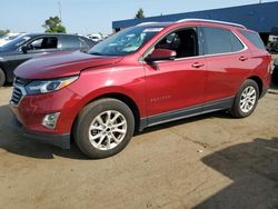 Salvage cars for sale at auction: 2018 Chevrolet Equinox LT