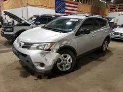 Vehiculos salvage en venta de Copart Anchorage, AK: 2015 Toyota Rav4 LE