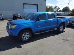 Salvage trucks for sale at Woodburn, OR auction: 2009 Toyota Tacoma Double Cab