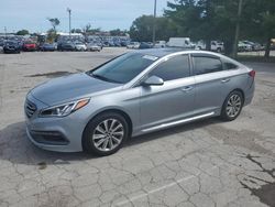 Salvage cars for sale from Copart Lexington, KY: 2015 Hyundai Sonata Sport