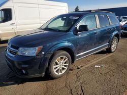 Salvage cars for sale at Woodhaven, MI auction: 2015 Dodge Journey SXT