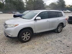 Toyota salvage cars for sale: 2011 Toyota Highlander Base