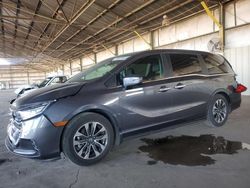 Salvage cars for sale at Phoenix, AZ auction: 2022 Honda Odyssey EXL