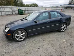 Mercedes-Benz salvage cars for sale: 2005 Mercedes-Benz C 230K Sport Sedan