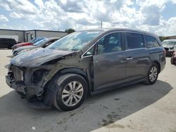 Salvage cars for sale at Orlando, FL auction: 2015 Honda Odyssey EXL