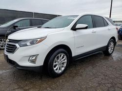 Salvage cars for sale at Woodhaven, MI auction: 2020 Chevrolet Equinox LT