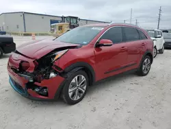 Salvage cars for sale from Copart Haslet, TX: 2021 KIA Niro EX