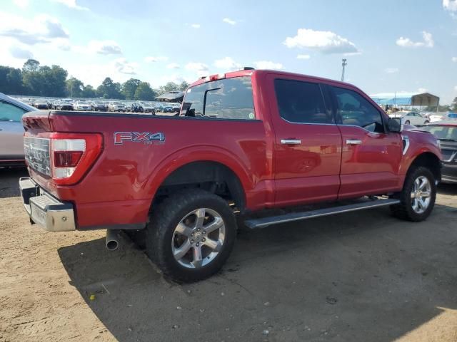 2021 Ford F150 Supercrew