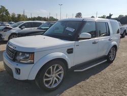 Salvage cars for sale at Bridgeton, MO auction: 2016 Land Rover LR4 HSE