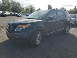 Salvage cars for sale from Copart Portland, OR: 2013 Ford Explorer Limited