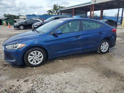 Salvage cars for sale at Riverview, FL auction: 2017 Hyundai Elantra SE