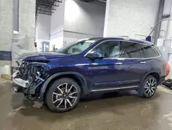 Salvage cars for sale from Copart Ham Lake, MN: 2020 Honda Pilot Touring