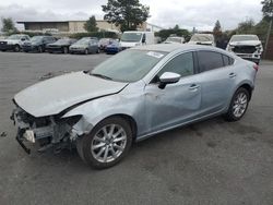 Salvage cars for sale at San Martin, CA auction: 2016 Mazda 6 Sport