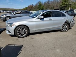 Mercedes-Benz salvage cars for sale: 2016 Mercedes-Benz C 300 4matic