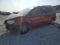 Salvage cars for sale at Wayland, MI auction: 2009 Chrysler Town & Country Touring