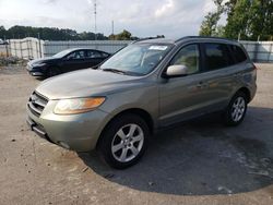 Salvage cars for sale at Dunn, NC auction: 2008 Hyundai Santa FE SE