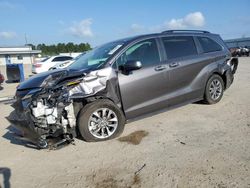 Toyota salvage cars for sale: 2022 Toyota Sienna XLE