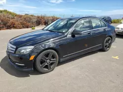 Mercedes-Benz Vehiculos salvage en venta: 2011 Mercedes-Benz C300