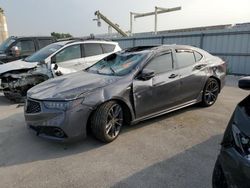 Salvage cars for sale at Kansas City, KS auction: 2018 Acura TLX TECH+A