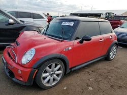 Salvage cars for sale at Brighton, CO auction: 2006 Mini Cooper S