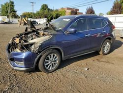 Salvage cars for sale at New Britain, CT auction: 2020 Nissan Rogue S