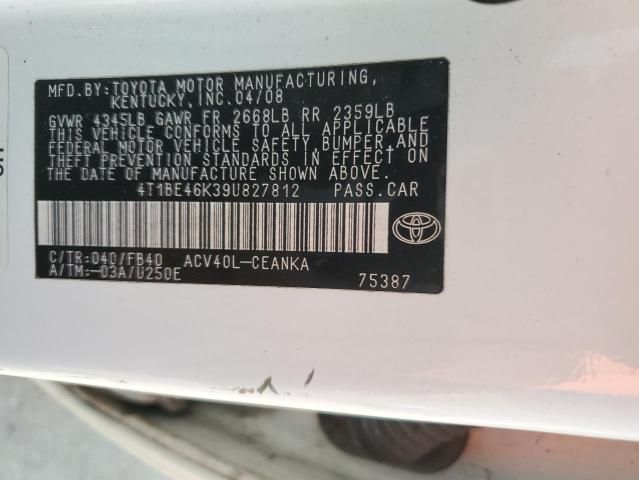 2009 Toyota Camry Base