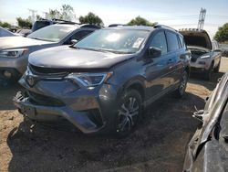 Salvage cars for sale at Elgin, IL auction: 2018 Toyota Rav4 LE