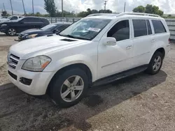 Salvage cars for sale from Copart Miami, FL: 2008 Mercedes-Benz GL 450 4matic