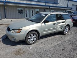 Salvage cars for sale from Copart Earlington, KY: 2006 Subaru Legacy Outback 2.5I