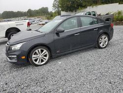 Chevrolet salvage cars for sale: 2015 Chevrolet Cruze LTZ