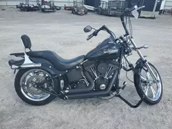 Salvage motorcycles for sale at Lebanon, TN auction: 2007 Harley-Davidson Fxstb