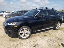 Salvage cars for sale at Riverview, FL auction: 2018 Audi Q5 Premium Plus