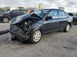 Honda salvage cars for sale: 2005 Honda Civic LX