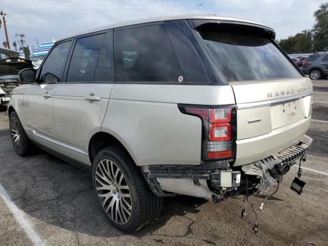 2013 Land Rover Range Rover Supercharged