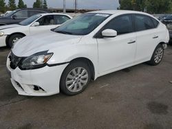 Salvage cars for sale at Rancho Cucamonga, CA auction: 2016 Nissan Sentra S