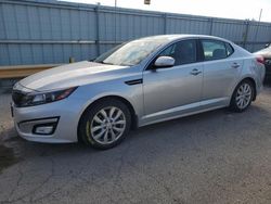 Salvage cars for sale at Dyer, IN auction: 2015 KIA Optima EX