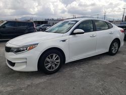 Salvage cars for sale at Sun Valley, CA auction: 2018 KIA Optima LX