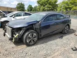 Honda salvage cars for sale: 2017 Honda Civic EX