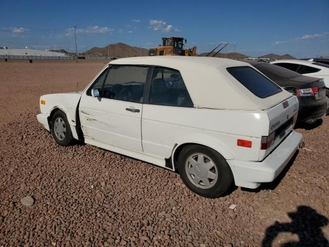 1989 Volkswagen Cabriolet