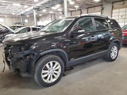 Salvage cars for sale at Blaine, MN auction: 2011 KIA Sorento Base